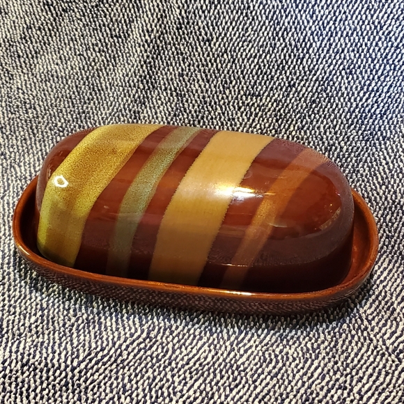 Sango Avanti Covered Butterdish - Picture 1 of 6